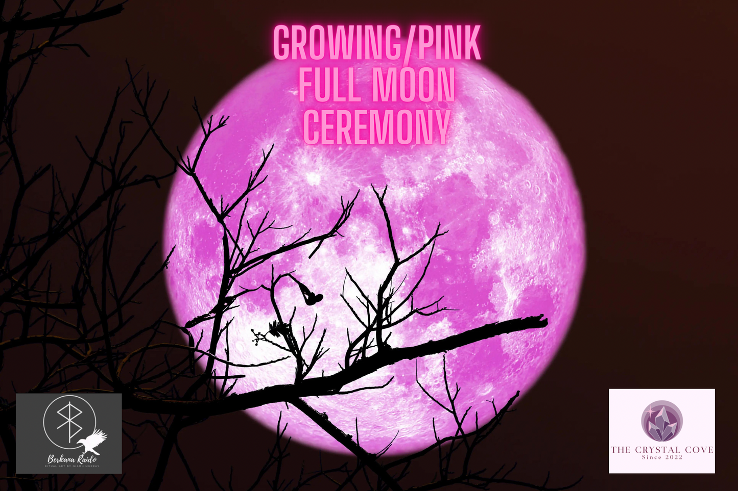 GROWING MOON (PINKMOON/AWAKENING MOON) FULL-MOON CEREMONY